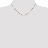 14k 1.15mm D/C Machine-made Rope Chain