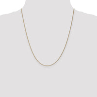 14k 1.15mm D/C Machine-made Rope Chain