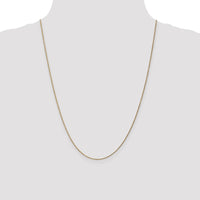 14k 1.15mm D/C Machine-made Rope Chain