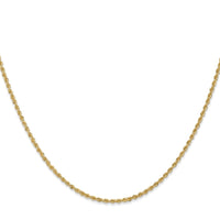 14k 1.50mm Regular Rope Chain