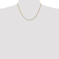 14k 1.75mm D/C Rope with Lobster Clasp Chain