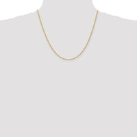 14k 2mm Regular Rope Chain