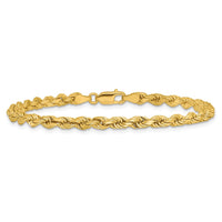 14k 4mm D/C Rope with Lobster Clasp Chain