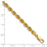 14k 5mm Regular Rope Chain