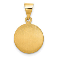 18k Guardian Angel Medal Pendant