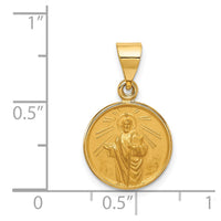 18K Saint Jude Thaddeus Medal Pendant