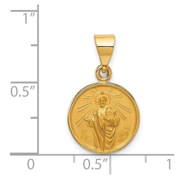 18K Saint Jude Thaddeus Medal Pendant