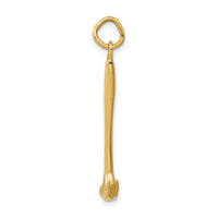 14K 3D Hammer Charm