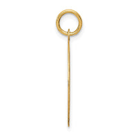 14k Merry Christmas Disc Charm