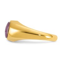 14k IBGoodman Men's Gemstone Ring Mounting