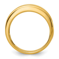 14k Yellow Gold IBGoodman Men's Polished Ring Mounting