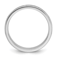 14kw IBGoodman Men's Polished & Grooved 10-Stone Ring Mounting