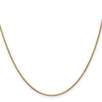 14k 1mm Box Chain