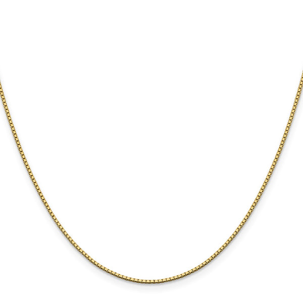 14k 1.05mm Box Chain