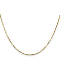 14k 1.1mm Box Chain