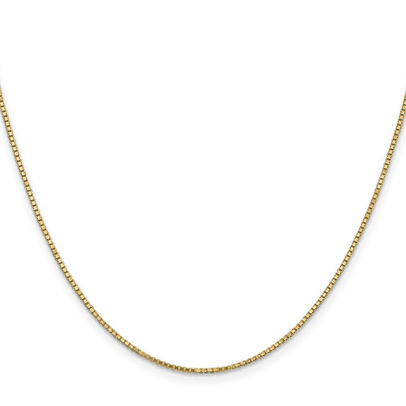 14k 1.1mm Box Chain