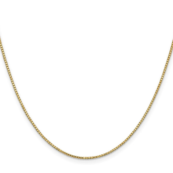 14k 1.1mm Box Chain