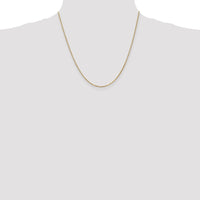 14k 1.3mm Box Chain