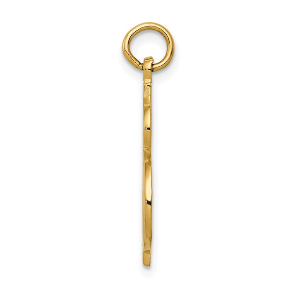 14k Dollar Sign Charm