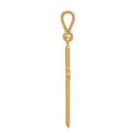 14k Cross Pendant