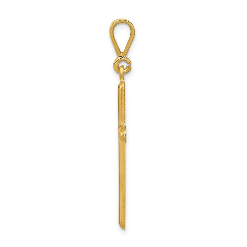 14k Cross Pendant