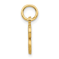 14k Letter S Initial Charm