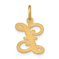 14k Initial Z Charm