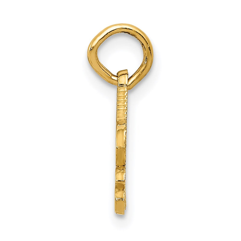 14K I HEART TENNIS Charm