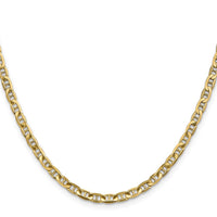 14k 3.75mm Concave Anchor Chain