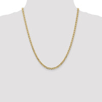 14k 3.75mm Concave Anchor Chain