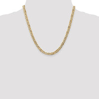 14k 5.25mm Concave Anchor Chain