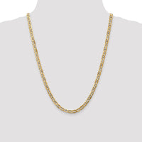 14k 5.25mm Concave Anchor Chain