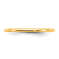 14KY 1.5mm Standard Comfort Fit Band Size 9