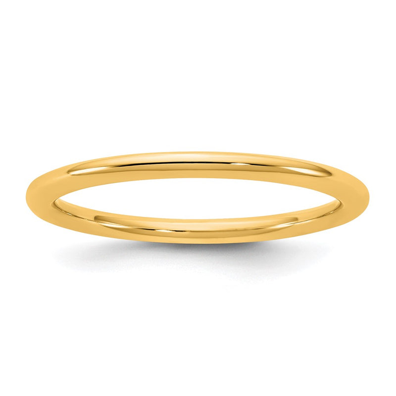 14KY 1.5mm Standard Comfort Fit Band Size 9