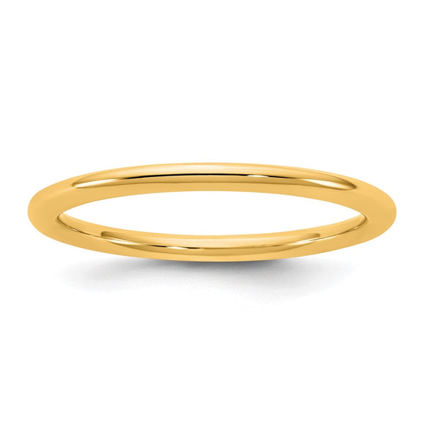 14KY 1.5mm Standard Comfort Fit Band Size 11