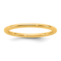 14KY 1.5mm Standard Comfort Fit Band Size 10