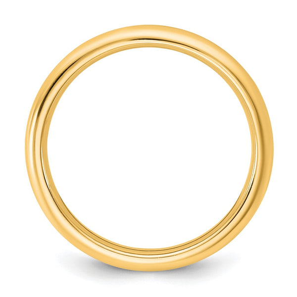 14KY 2.5mm Standard Comfort Fit Band Size 8.5
