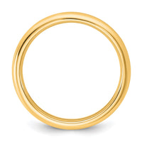 14KY 2.5mm Standard Comfort Fit Band Size 11.5