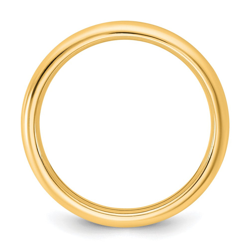 14KY 2.5mm Standard Comfort Fit Band Size 12