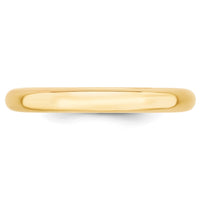 14KY 3mm Standard Comfort Fit Band Size 13.5