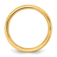 14KY 3.5mm Standard Comfort Fit Band Size 8.5