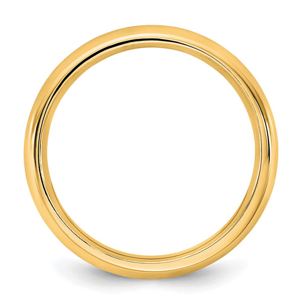 14KY 3.5mm Standard Comfort Fit Band Size 8.5