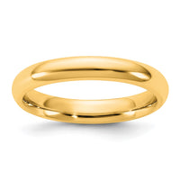 14KY 3.5mm Standard Comfort Fit Band Size 8.5