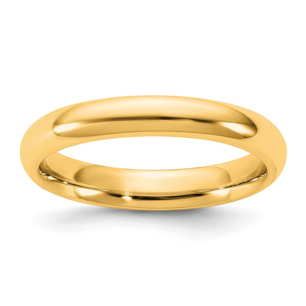 14KY 3.5mm Standard Comfort Fit Band Size 8.5