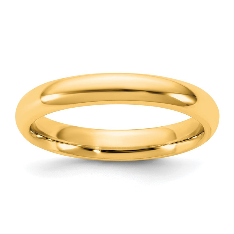 14KY 3.5mm Standard Comfort Fit Band Size 8.5