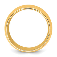 14KY 4.5mm Standard Comfort Fit Band Size 7.5