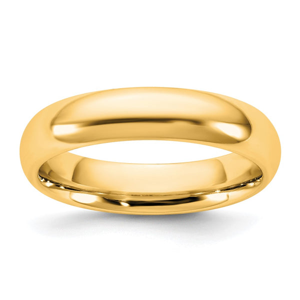 14KY 4.5mm Standard Comfort Fit Band Size 7.5