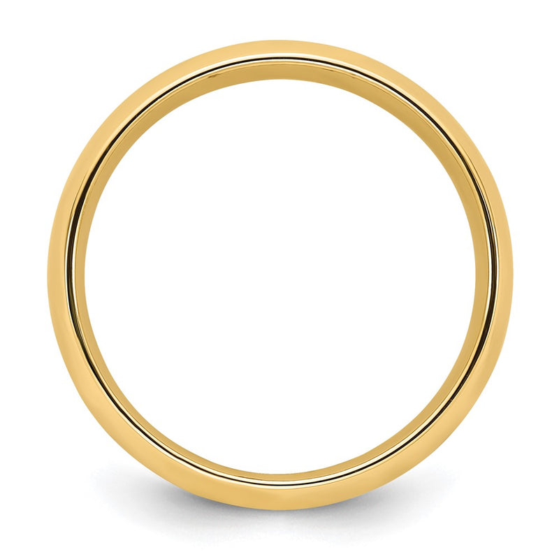 14KY 5mm Standard Comfort Fit Wedding Band Size 9