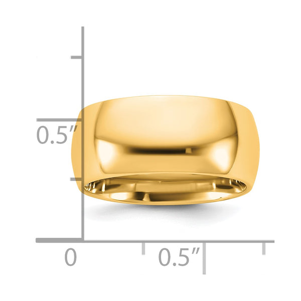 14KY 9mm Standard Comfort Fit Band Size 5