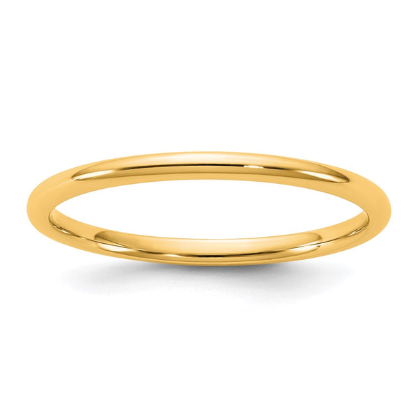 14KY 1.5mm LTW Comfort Fit Band Size 8.5